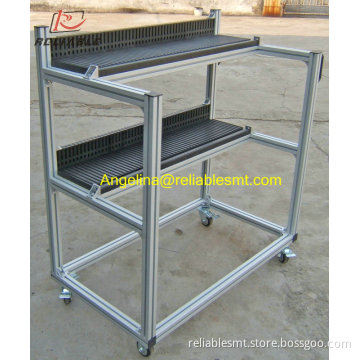 Firm Durable FUJI NXT SMT Feeder Storage Cart Stainless Steel Removable